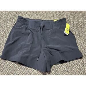 All In Motion Mid-Rise Woven Active Shorts, Womens Medium , 4 Inch Inseam, NWT